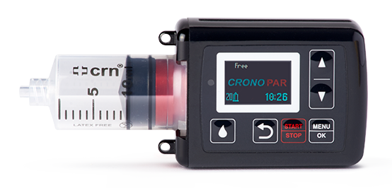 Crono PAR 4-20 infusion pump with syringe 10ml