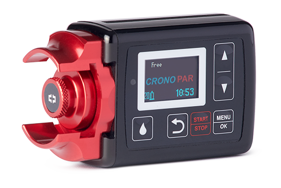 Crono PAR 4-20 infusion pump with Crono Bell Adapter