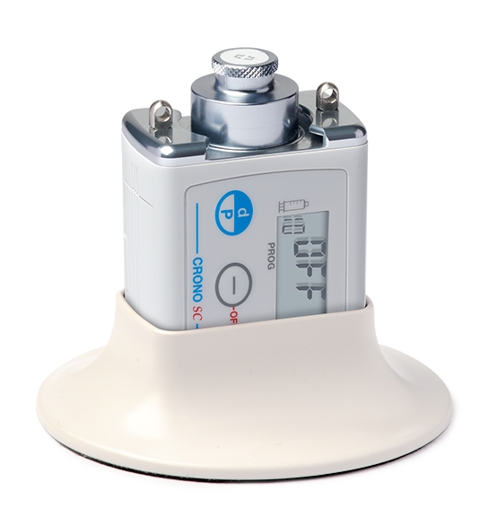 Crono SC with stand. Infusion pump for palliative treatment, pump therapy and asthma