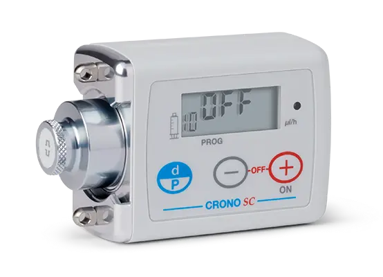 Crono SC. Infusion pump for palliative care therapy