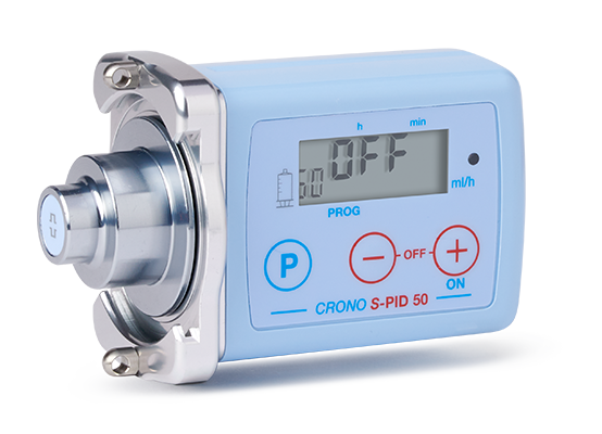 Crono S-PID 50. Infusion pump for the treatment of primary immunodeficiencies