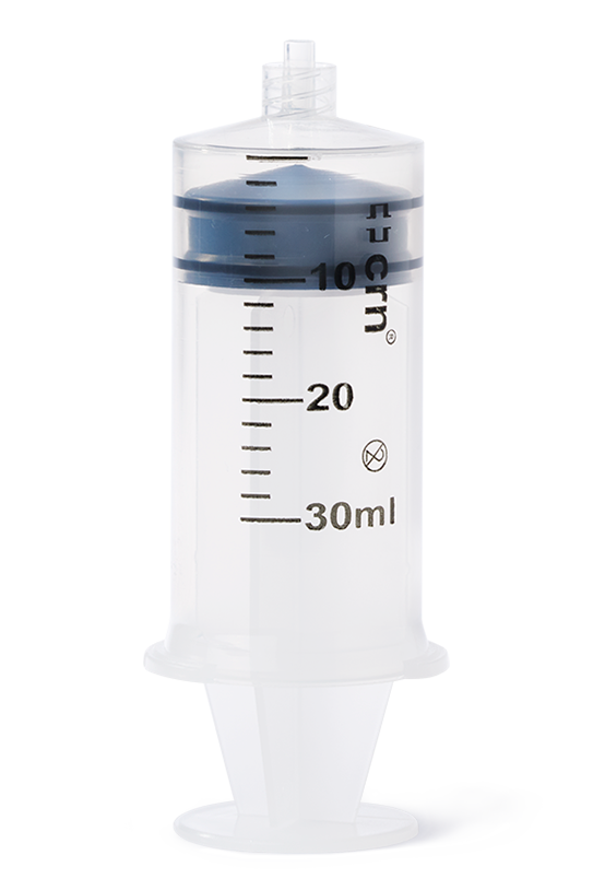 Dedicated sterile and disposable 30ml syringes for medical infusion devices